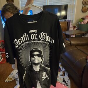 Dissizit Eazy E Graphic Tee Death or Glory Hip Hop StreetWear LA NWA RIP GANGSTA